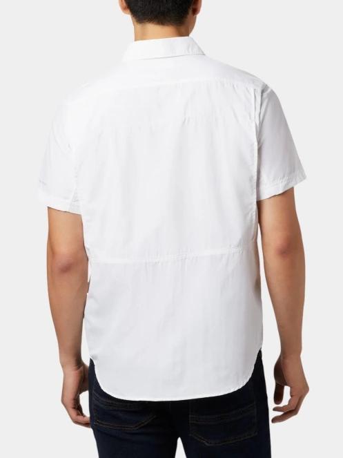 camasa de drumetie cu maneci scurte pt. barbati Columbia Silver Ridge 2.0 Short Sleeve Shirt alb 4
