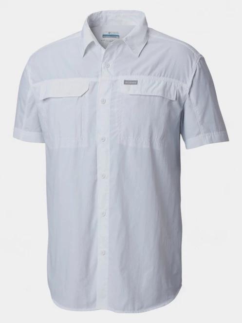 camasa de drumetie cu maneci scurte pt. barbati Columbia Silver Ridge 2.0 Short Sleeve Shirt alb 7