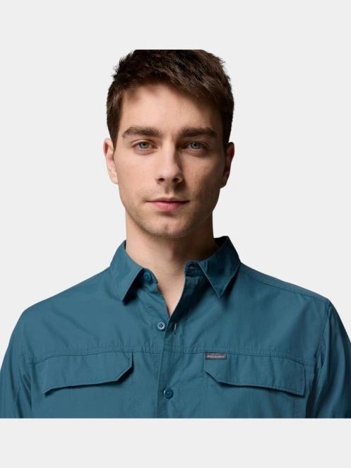 camasa de drumetie cu maneci lungi pt. barbati Columbia Silver Ridge 2.0 Long Sleeve Shirt albastru 6
