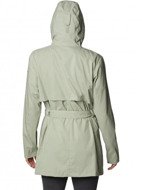 haine de ploaie pt. femei Columbia Pardon My Trench Rain Jacket verde 4