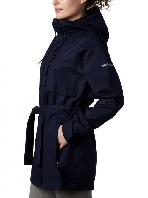 haine de ploaie pt. femei Columbia Pardon My Trench Rain Jacket albastru 3
