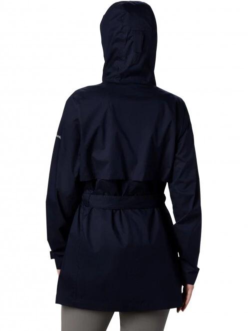 haine de ploaie pt. femei Columbia Pardon My Trench Rain Jacket albastru 4