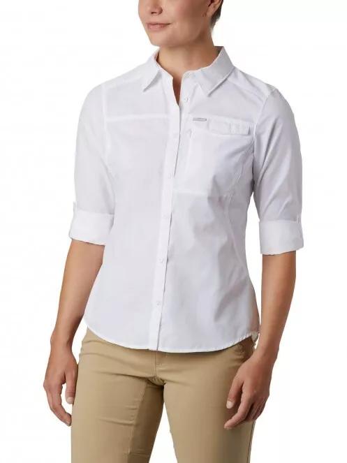 camasa cu maneci lungi pt. femei Columbia Silver Ridge 2.0 Long Sleeve alb 4
