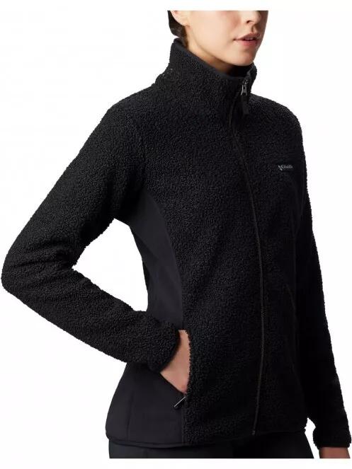 pulover polar pt. femei Columbia Panorama Full Zip negru 4