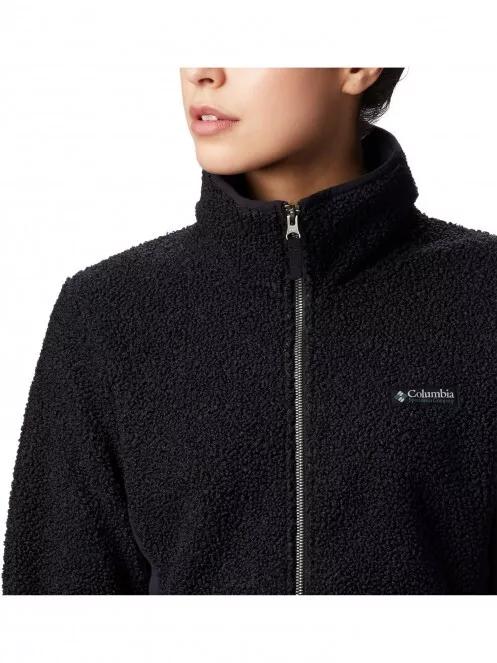 pulover polar pt. femei Columbia Panorama Full Zip negru 5