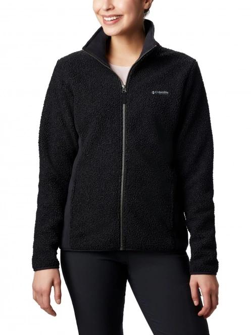 pulover polar pt. femei Columbia Panorama Full Zip negru 2