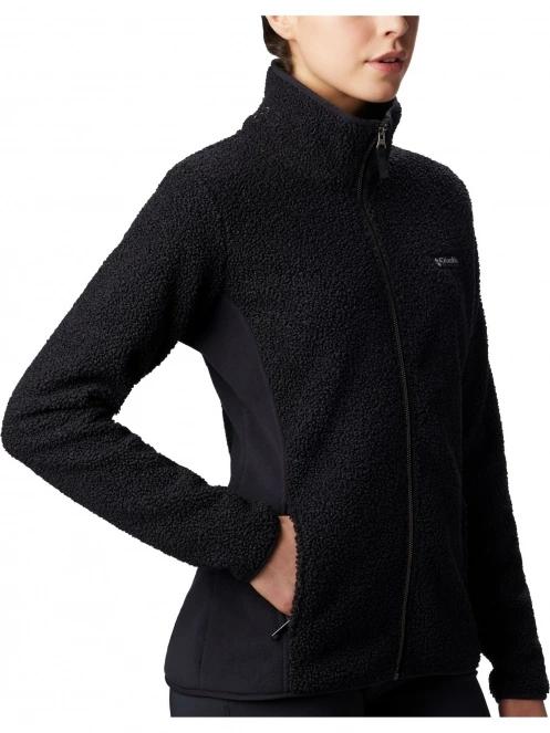 pulover polar pt. femei Columbia Panorama Full Zip negru 3