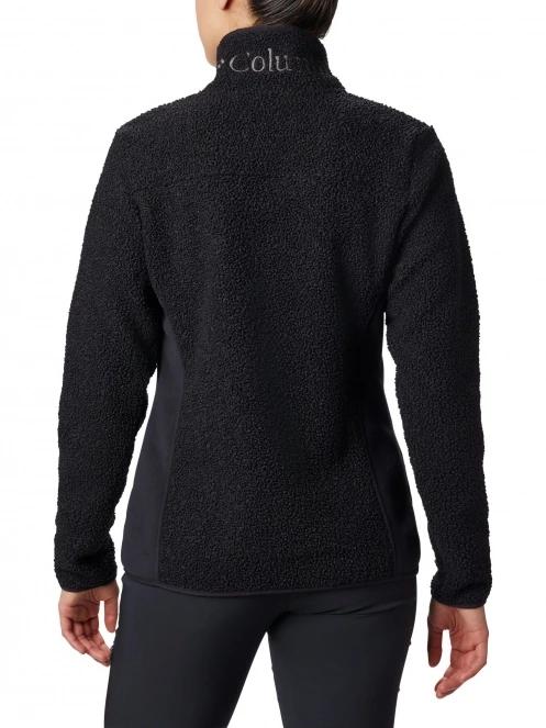 pulover polar pt. femei Columbia Panorama Full Zip negru 4