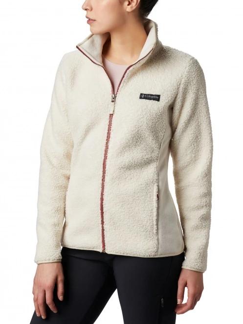 pulover polar pt. femei Columbia Panorama Full Zip nisip 2