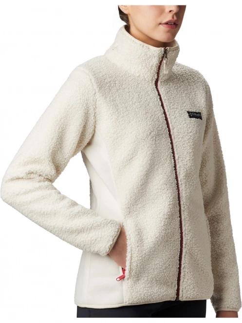 pulover polar pt. femei Columbia Panorama Full Zip nisip 3