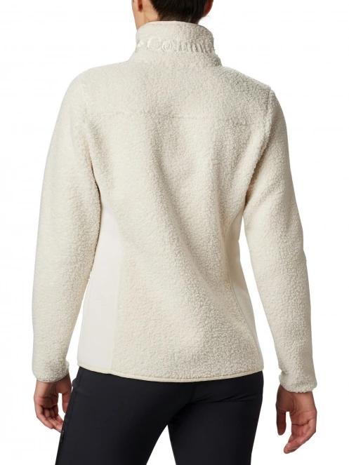 pulover polar pt. femei Columbia Panorama Full Zip nisip 4