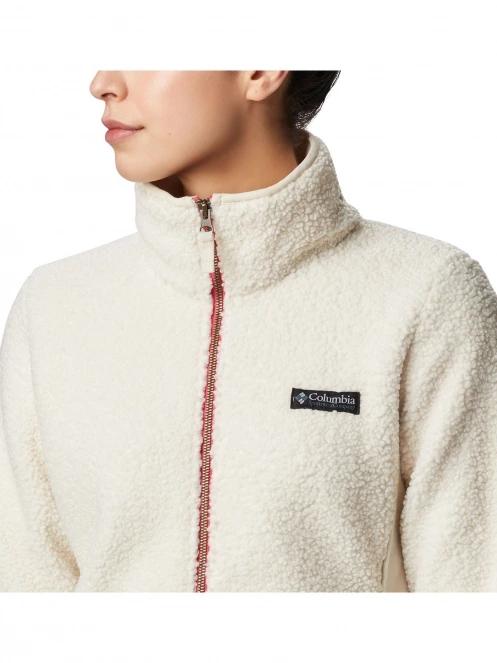 pulover polar pt. femei Columbia Panorama Full Zip nisip 5