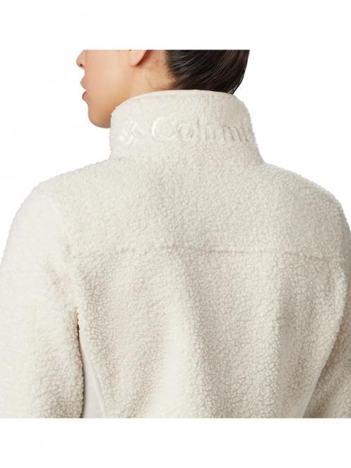 pulover polar pt. femei Columbia Panorama Full Zip nisip 6