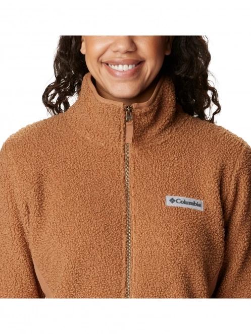 pulover polar pt. femei Columbia Panorama Full Zip maro 7