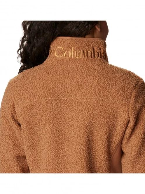 pulover polar pt. femei Columbia Panorama Full Zip maro 8