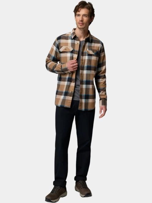 camasa cu maneci lungi pt. barbati Columbia Flare Gun Stretch Flannel maro 5