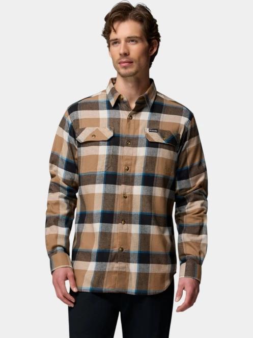 camasa cu maneci lungi pt. barbati Columbia Flare Gun Stretch Flannel maro 6