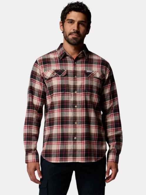 camasa cu maneci lungi pt. barbati Columbia Flare Gun Stretch Flannel bordo 2