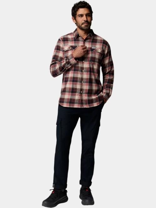 camasa cu maneci lungi pt. barbati Columbia Flare Gun Stretch Flannel bordo 5