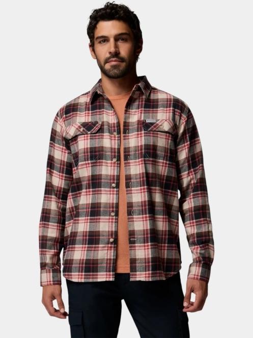 camasa cu maneci lungi pt. barbati Columbia Flare Gun Stretch Flannel bordo 6