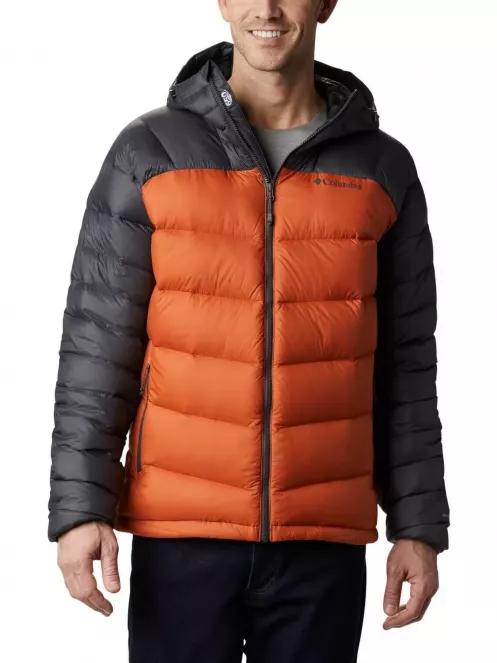 jacheta de puf pt. barbati Columbia Centennial Creek Down Hooded Jacket portocaliu 2