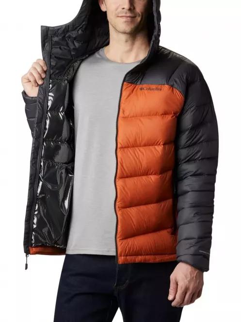 jacheta de puf pt. barbati Columbia Centennial Creek Down Hooded Jacket portocaliu 5