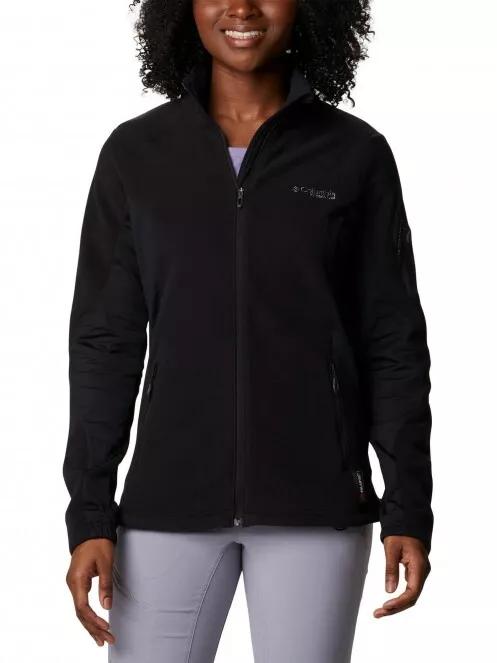 pulover polar pt. femei Columbia Titan Pass 2.0 II Fleece negru 2
