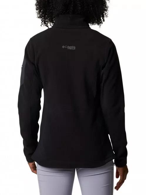 pulover polar pt. femei Columbia Titan Pass 2.0 II Fleece negru 3