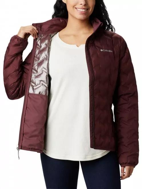 jacheta de puf pt. femei Columbia Delta Ridge Down Jacket rosu 5