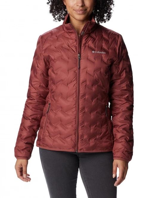jacheta de puf pt. femei Columbia Delta Ridge Down Jacket rosu 2