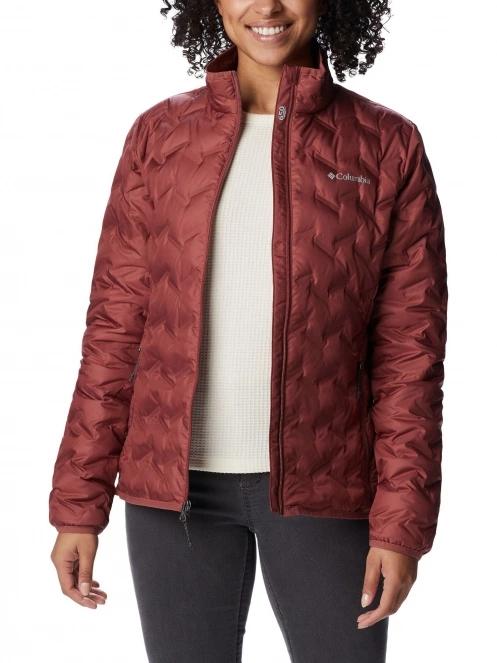jacheta de puf pt. femei Columbia Delta Ridge Down Jacket rosu 5