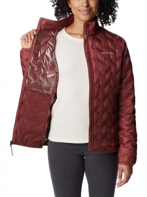 jacheta de puf pt. femei Columbia Delta Ridge Down Jacket rosu 6