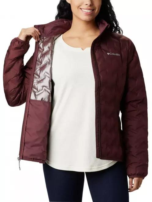 jacheta de primavara pt. femei Columbia Delta Ridge Down Jacket rosu 5