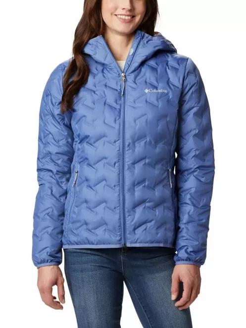 jacheta de primavara pt. femei Columbia Delta Ridge Down Hooded Jacket albastru 2