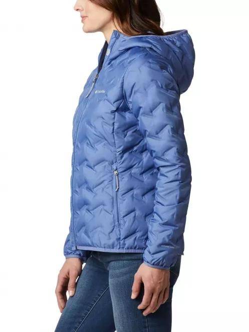 jacheta de primavara pt. femei Columbia Delta Ridge Down Hooded Jacket albastru 4