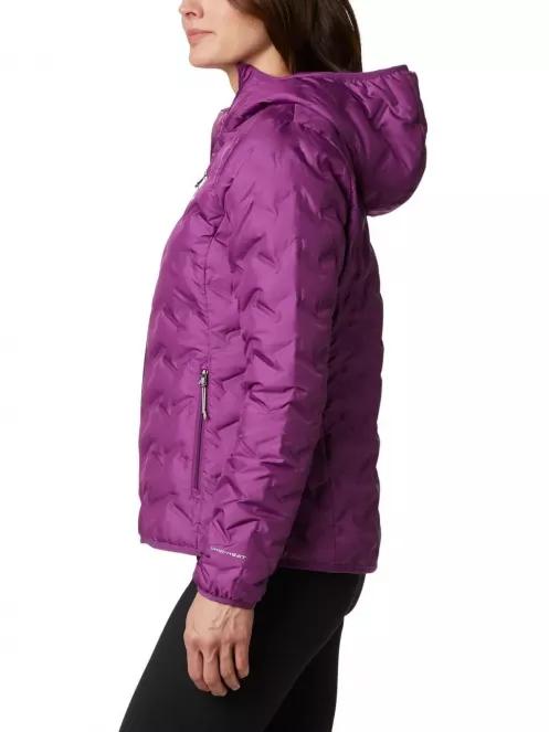 jacheta de primavara pt. femei Columbia Delta Ridge Down Hooded Jacket violet 4