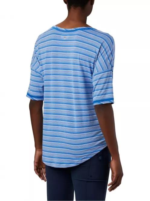 tricou cu maneci lungi, pentru sport pt. femei Columbia Slack Water Knit 3/4 Sleeve albastru 3