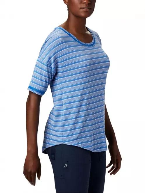 tricou cu maneci lungi, pentru sport pt. femei Columbia Slack Water Knit 3/4 Sleeve albastru 4
