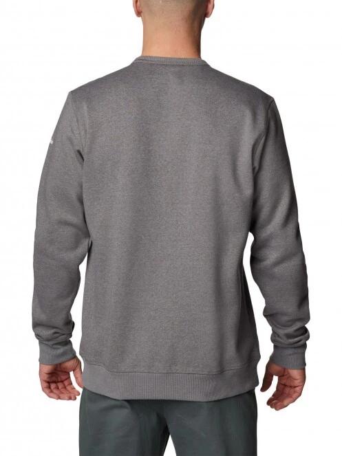 pulover pt. barbati Columbia M Columbia Logo Fleece Crew gri 4