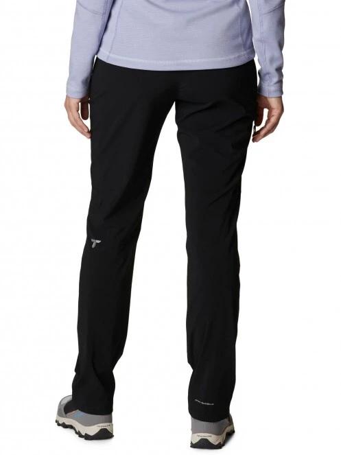 pantaloni de drumetie pt. femei Columbia W Titan Pass Pant negru 4