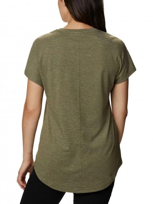 tricou cu maneci scurte pt. femei Columbia Cades Cape Tee verde 4