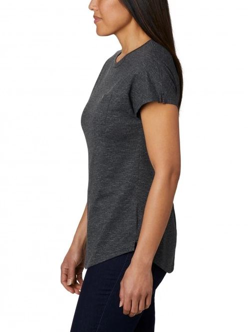 tricou cu maneci scurte pt. femei Columbia Cades Cape Tee negru 3