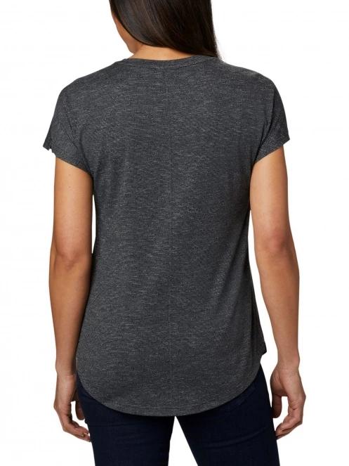 tricou cu maneci scurte pt. femei Columbia Cades Cape Tee negru 4