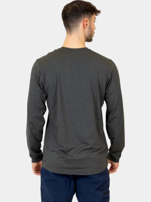 tricou cu maneci lungi, pentru sport pt. barbati Columbia Tech Trail Long Sleeve Crew II gri 4