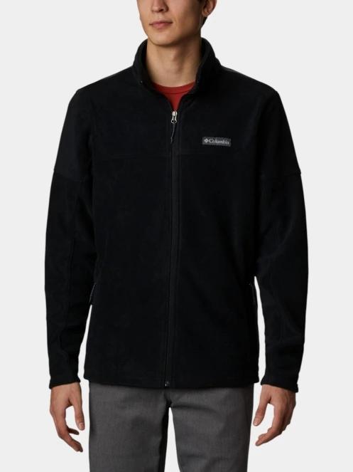 pulover polar pt. barbati Columbia Basin Trail III Full Zip negru 2