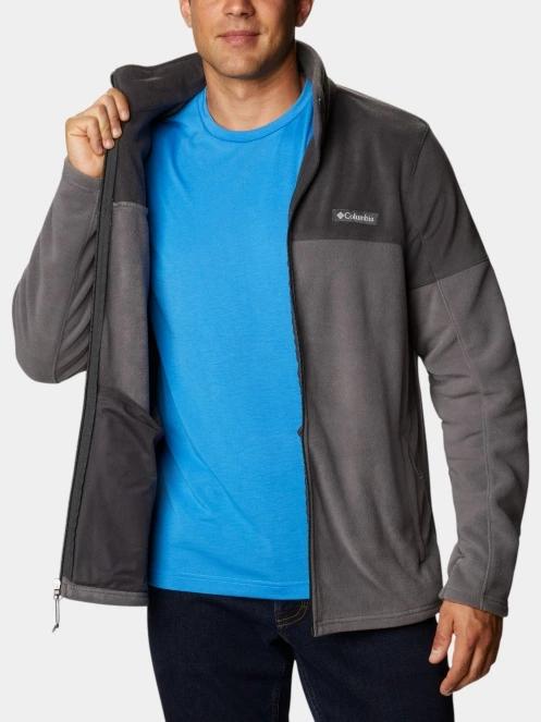 pulover polar pt. barbati Columbia Basin Trail III Full Zip gri 5