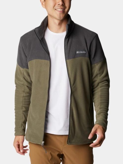 pulover polar pt. barbati Columbia Basin Trail III Full Zip verde 6