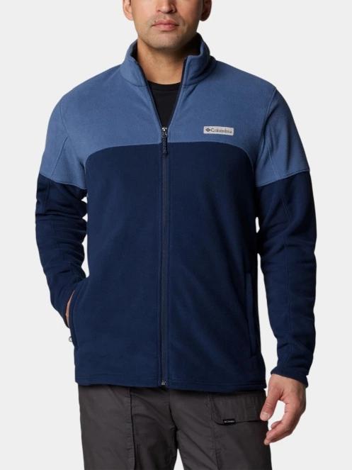 pulover polar pt. barbati Columbia Basin Trail III Full Zip albastru 2
