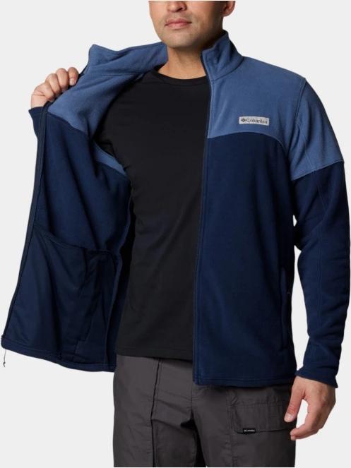 pulover polar pt. barbati Columbia Basin Trail III Full Zip albastru 5