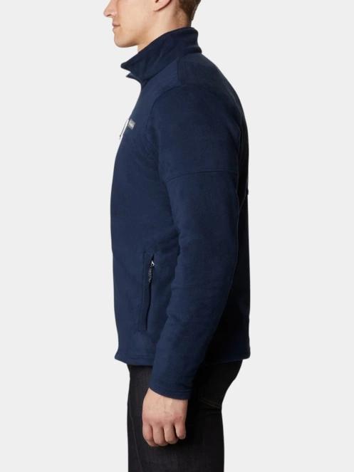 pulover polar pt. barbati Columbia Basin Trail III Full Zip albastru inchis 3